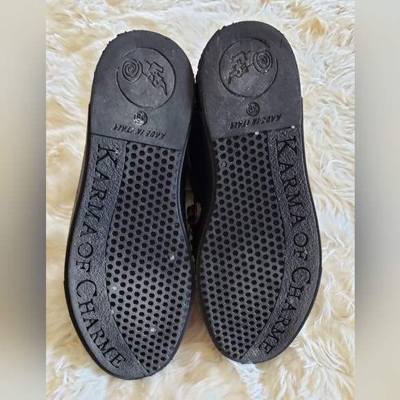 Karma of Charme Leo Leather Boots Leopard Pony Hair size 39 - Picture 4 of 5